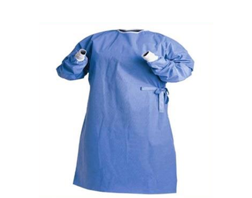 Mandil descartable quirúrgico